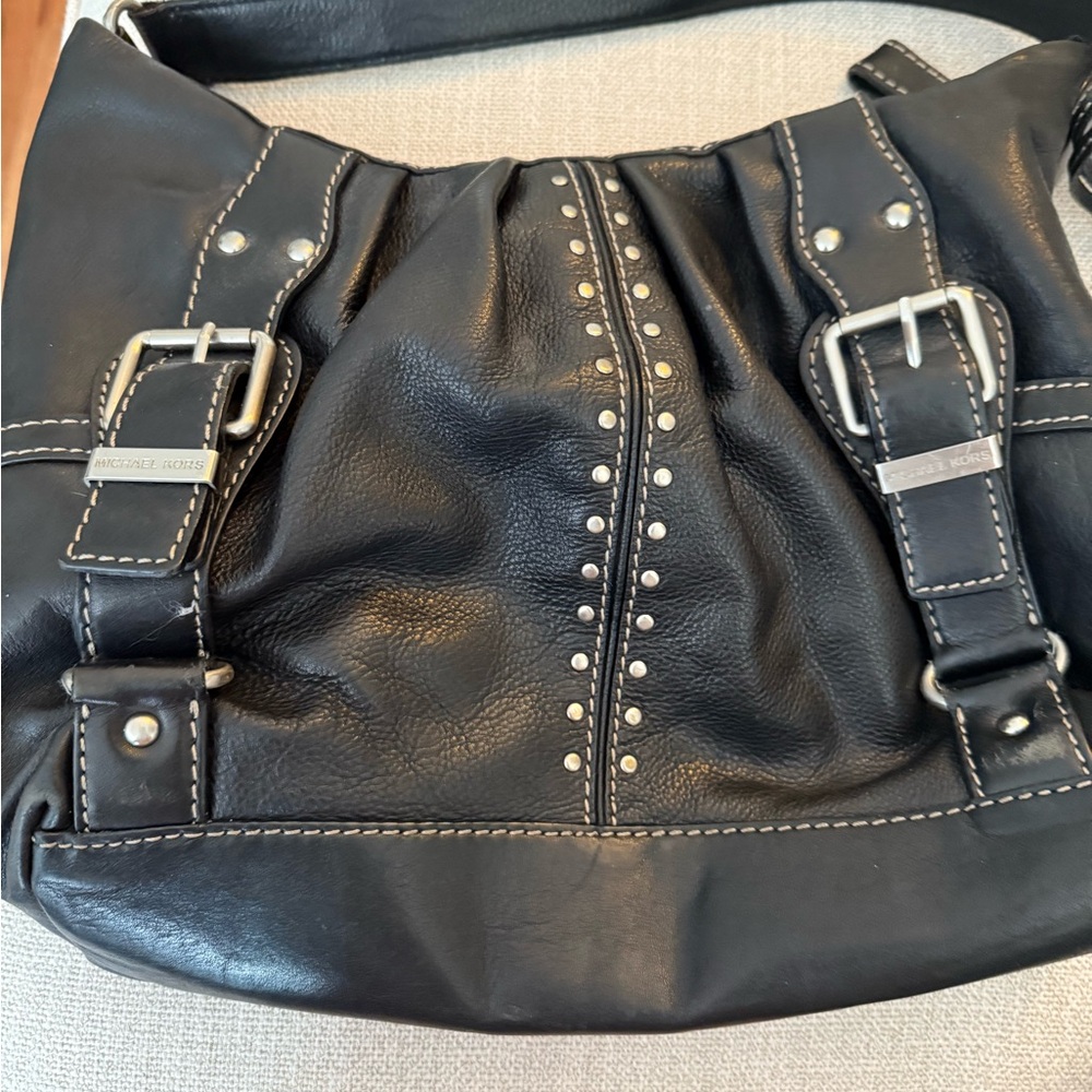 Vintage Black Studded Michael Kors bag